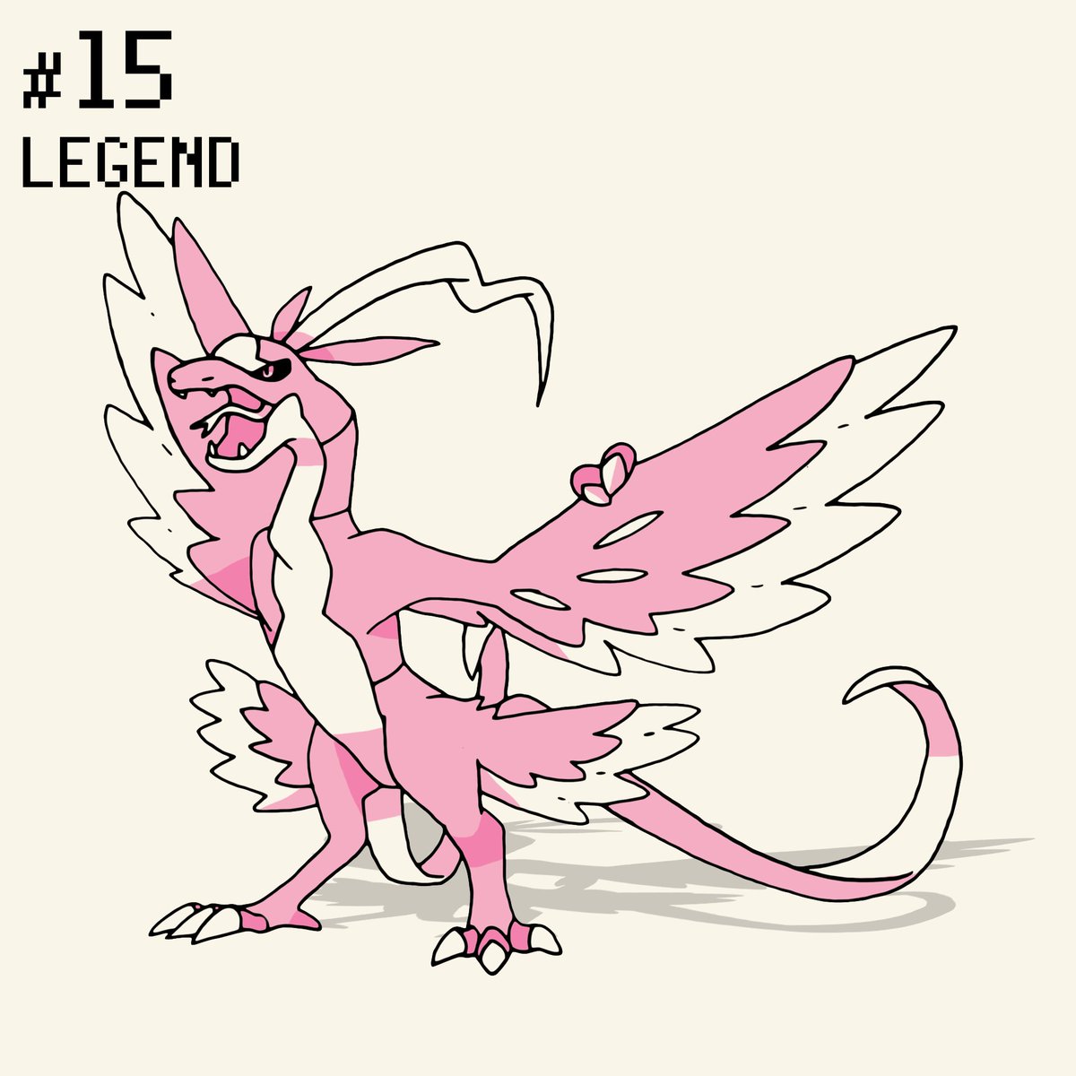 ScptFakemon's tweet photo. Day 15: LEGEND

Shamegend

Fairy/dragon type

#inktober #inktober2019 #fakemon #faketober #pokemon #pokemonsword #pokemonswordshield #digitalart #digitaltober #pokedex #day15
#legend https://t.co/Nc0aufSVKQ