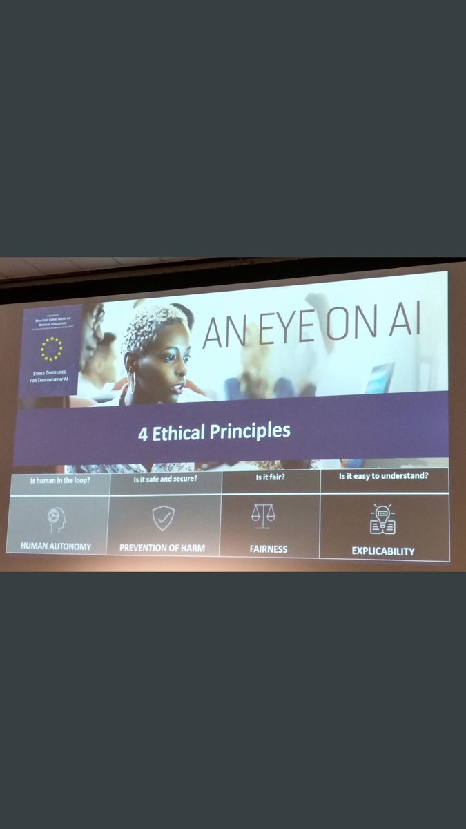 martinkenaite_i's tweet photo. Presented #HLEG_AI work on Ethics Guidelines and some lessons learned in #telco industry on how to make them useful and impactful. Thank you for 2 inspiring days #EBDVF19 @TelenorGroup @ETNOAssociation @TefOnIssues https://t.co/ESZmv6cJ9x