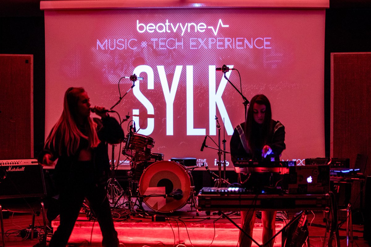 beatvyne (@beatvyne) on Twitter photo Dark-wave electro-pop duo <a href="/sylksounds/">SYLK</a> showed exactly why they were selected as #MxT2019 FeaturedArtist with pumping performances across two days!
Catch them play <a href="/BelloBarDublin/">BelloBarDublin</a> Sat Oct 19 supporting <a href="/ELKAEmusic/">ELKAE</a>
📷 <a href="/Allenkiely/">Allen Kiely</a>
Supported by <a href="/DubCityCouncil/">Dublin City Council</a> <a href="/WWolfBrewery/">Wicklow Wolf Brewery | B Corp™</a> Dark-wave electro-pop duo <a href="/sylksounds/">SYLK</a> showed exactly why they were selected as #MxT2019 FeaturedArtist with pumping performances across two days!
Catch them play <a href="/BelloBarDublin/">BelloBarDublin</a> Sat Oct 19 supporting <a href="/ELKAEmusic/">ELKAE</a>
📷 <a href="/Allenkiely/">Allen Kiely</a>
Supported by <a href="/DubCityCouncil/">Dublin City Council</a> <a href="/WWolfBrewery/">Wicklow Wolf Brewery | B Corp™</a>