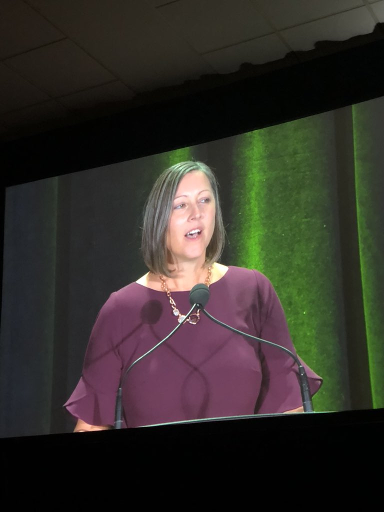 sPg09's tweet image. Appreciate that @jlockwoodshabat  of the @TheWomensFndtn offers “remember what it’s like to be in a room of 1000 of us” when it’s too much. Yes! It is a room of “kick ass women” who are “banging down doors in our own back yard.” #LL2019