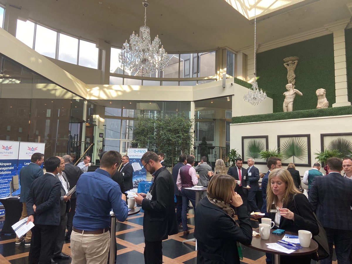 PembrokeAndRye's tweet photo. Today, Account Manager @JessBarber_ was at the #DroneDisruption summit in London. ✈️ She had an action-packed day, supporting our client @ANS_ATC, Paul Diestelkamp, during his presentation ‘How Integration is The Future of Autonomous Transport'. A productive day for all! 🙌😄 https://t.co/phLPUKphcc