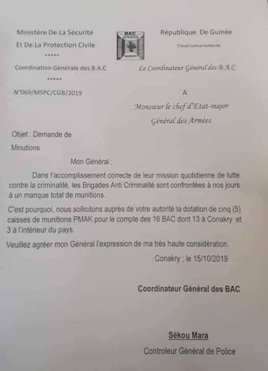 kalilLeGeneral's tweet photo. #Guinée
La Bac cette equipe de policiers et des gendarmes qui sement l terreur dans la cité contre les defenseurs de la constitution demande des minutions de #PMAK. La purge coninue. #Amoulanfé #Kibaro #kebetu @Amoulanfe2020 @TournonsLaPage @Janick_Giroux @Defense_gouv @FNDC_Gn https://t.co/Kpm68GBGjj