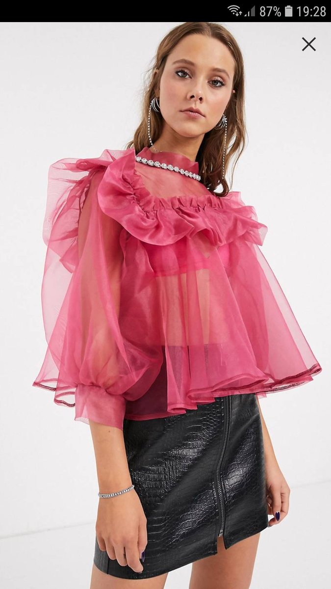 wtf_ASOS's tweet image. שמעתי שתחתית של שמלה ויקטוריאנית בתור חולצה זה להיט!