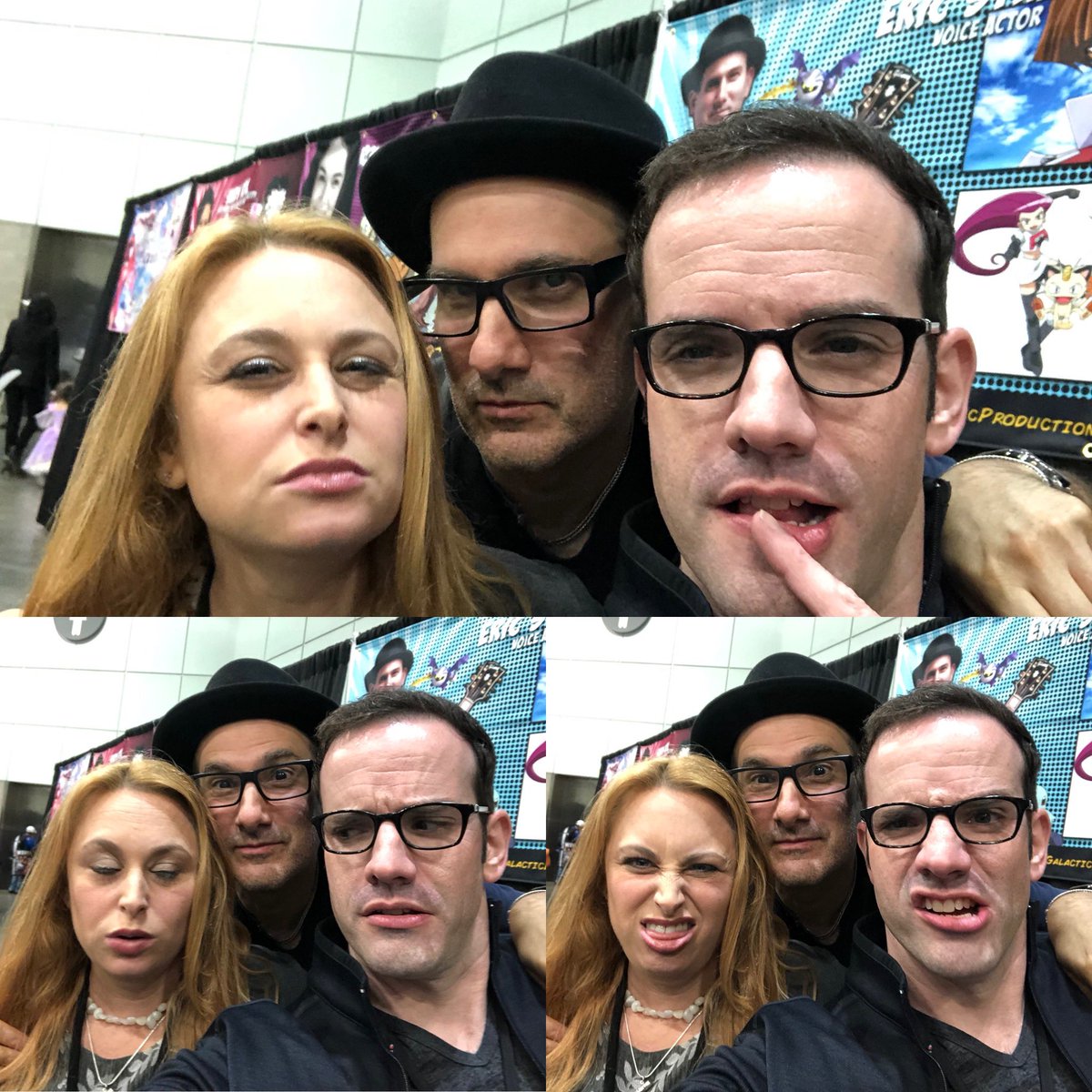 So, this happened....@JMichaelTatum @eric_stuart @comicconla.