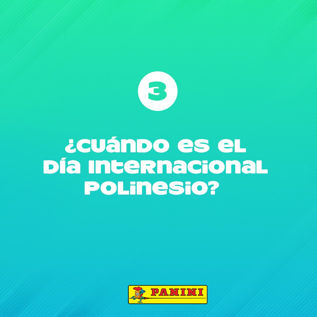 ¡CONCURSO!💥Queremos saber ¿qué tan fanático sos de estos divertidos hermanos?Demostralo respondiendo estas tres preguntas correctamente y estarás participando por 1 álbum + 25 sobres de figuritas de Los Polinesios. ¿Te lo vas a perder👀Tenés tiempo hasta el jueves a las 09:00hs