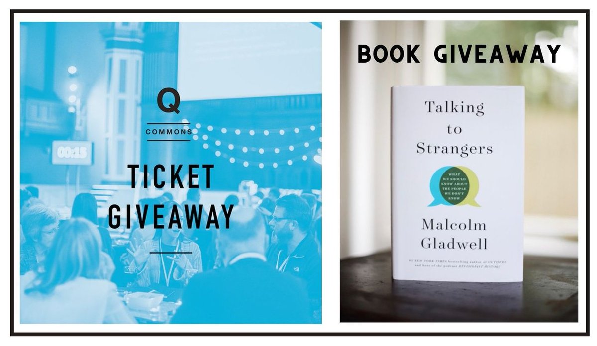 QCommons - Next Week (Oct 24th) - Book 📕 &amp; Ticket 🎟 Giveaways. - mailchi.mp/f6d8504f9314/q…