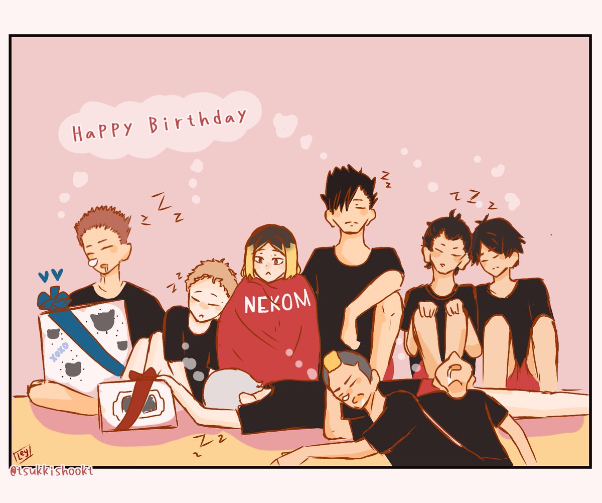 HAPPY BIRTHDAY KENMA!!
To the best neko setter out there ?

#孤爪研磨生誕祭2019 