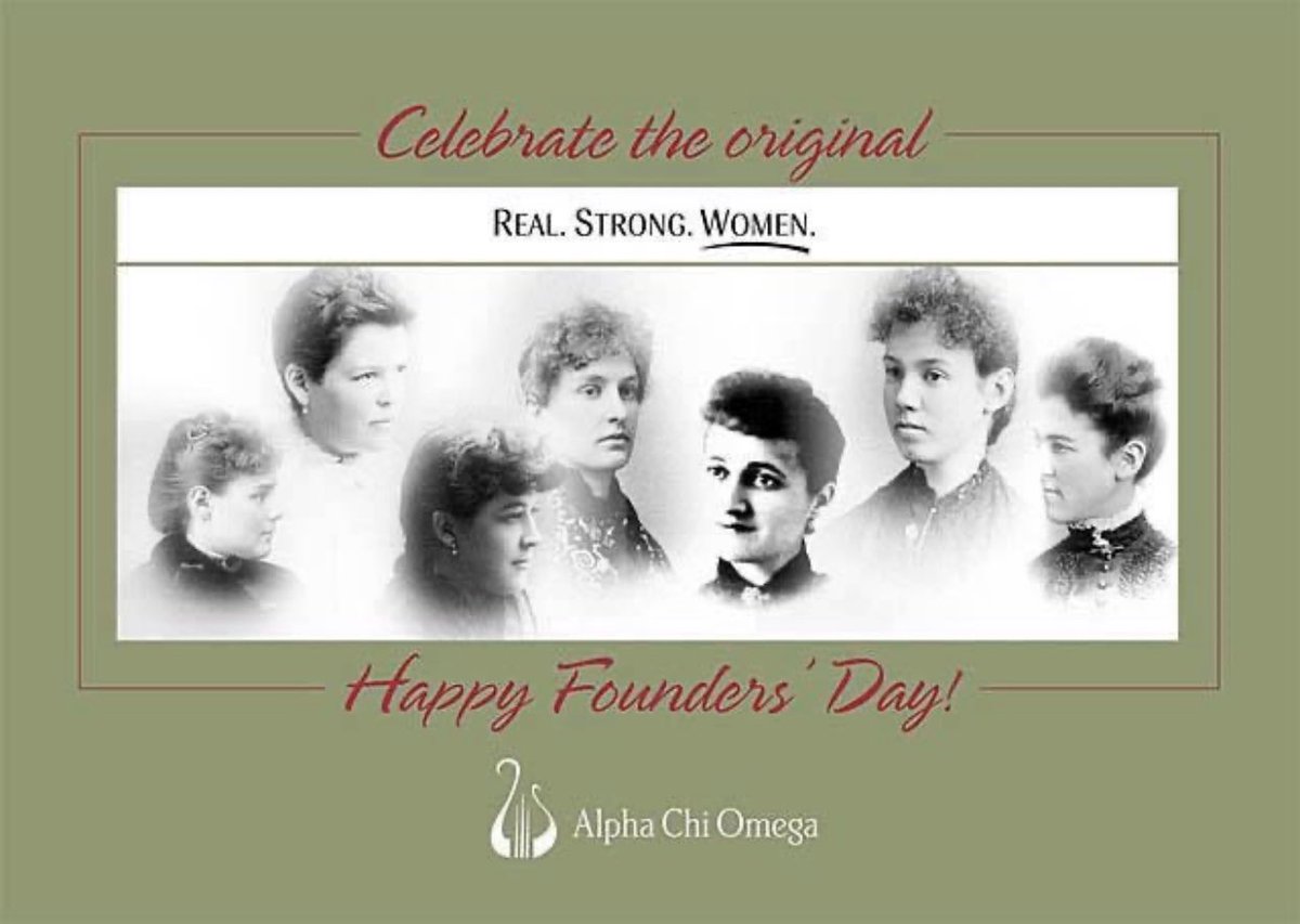 Happy 134th Birthday Alpha Chi Omega! Today is our founders day and we couldn’t be more thankful for this Real Strong sisterhood and organization ❤️💚 #LITB #AXO