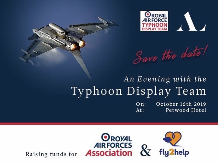 elodiemason1's tweet photo. Looking forward to this tomorrow night! ☺️☺️ #typhoondisplayteam #petwoodhotel #asalidesigns #rafa #fly2help #avgeek #aviation #love https://t.co/ZUlypC6I6A