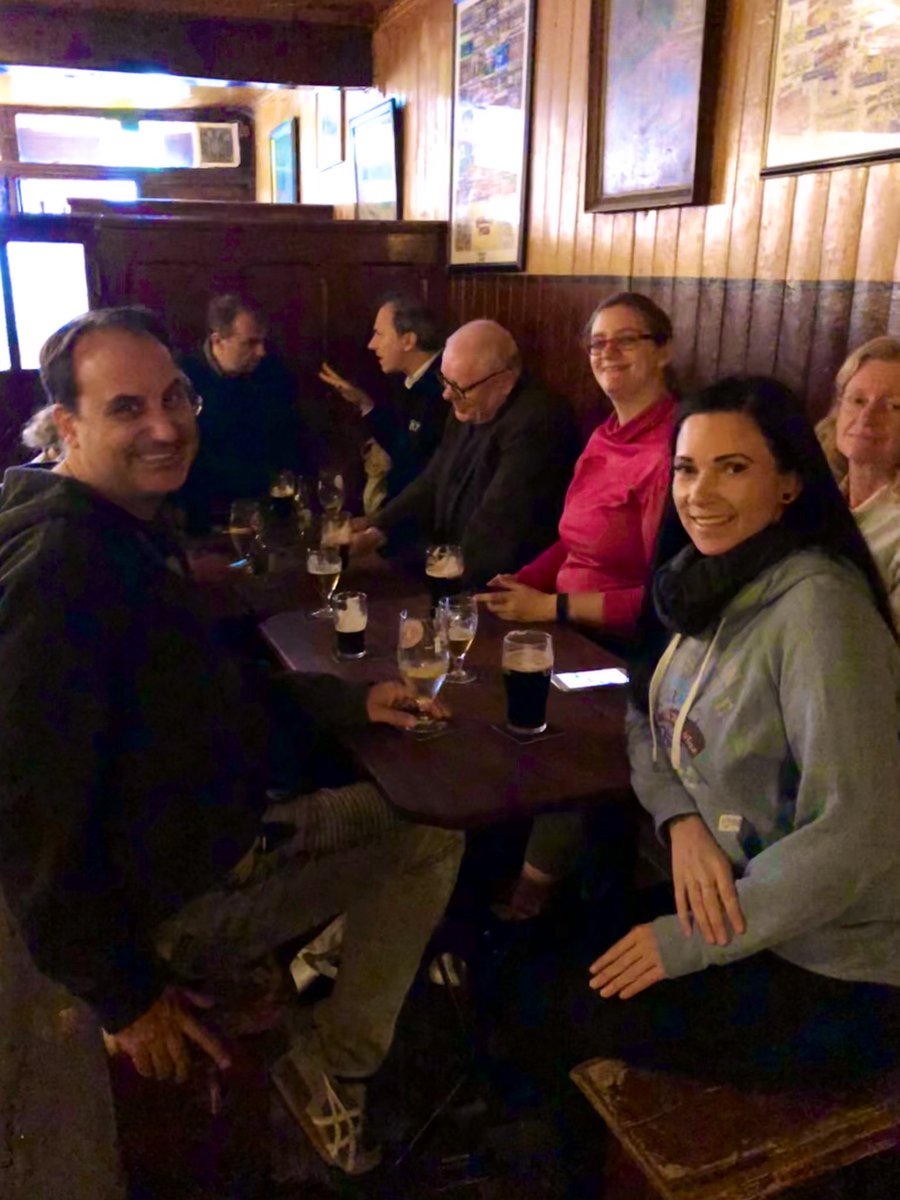 Such a moving Oration &amp; Tour @glasnevinmuseum followed by a quick pint in the Gravediggers pub nearby for our int’l media group this afternoon #LoveDublin