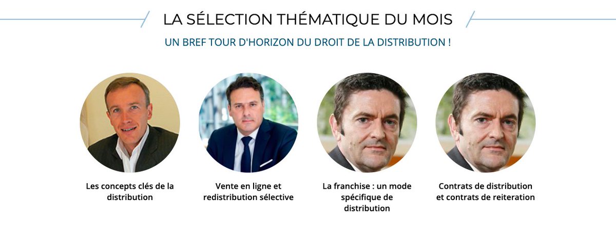 🔔Notre nouvelle sélection hebdomadaire vient de paraître ! Son thème ? Le droit de la distribution.
➡️ Rendez-vous sur : tvdma.org