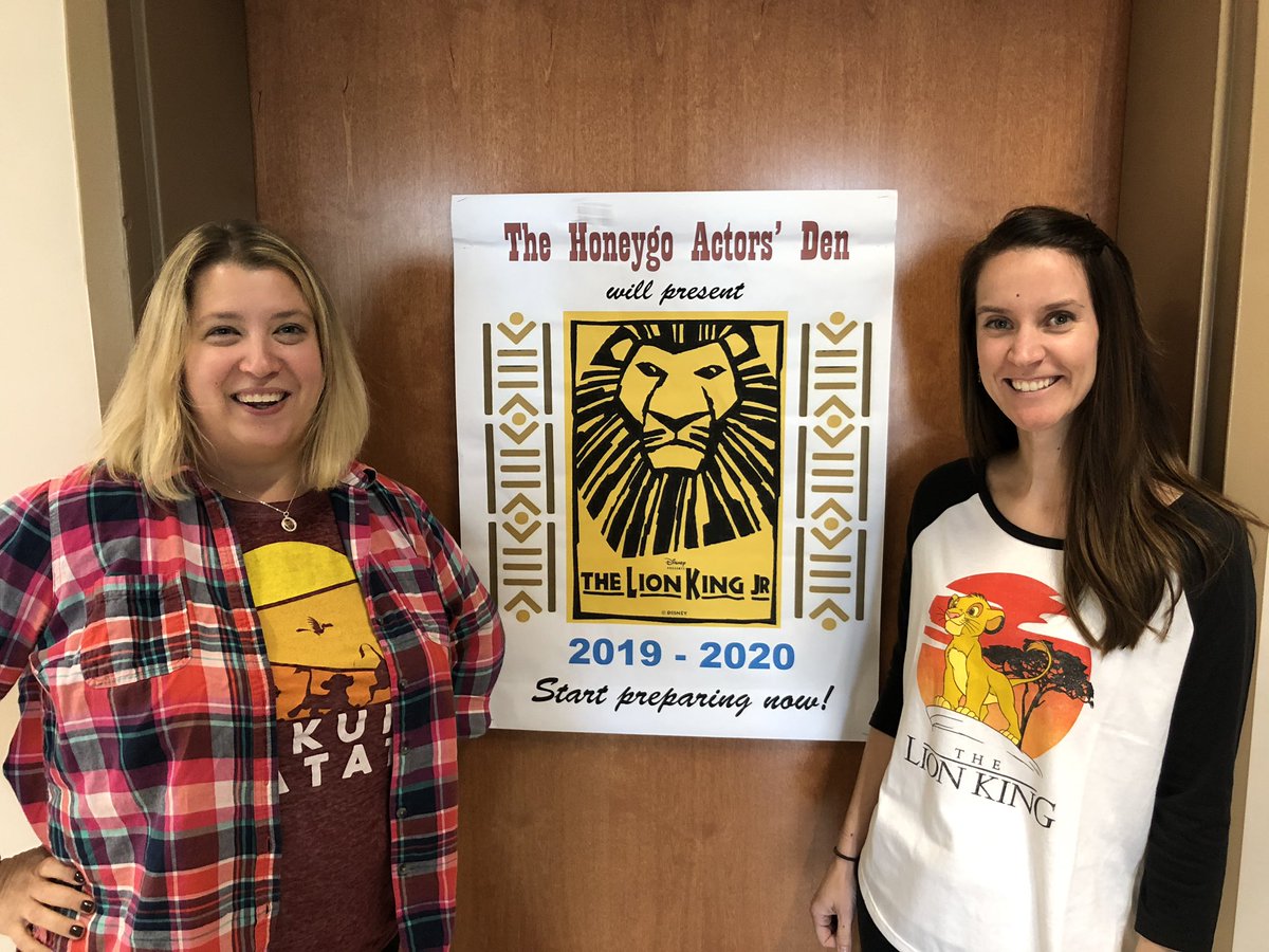 We are ready for auditions!  <a href="/MrsRitcheyMusic/">Dani Ritchey</a> @BCPSMusic #honeygoontherun