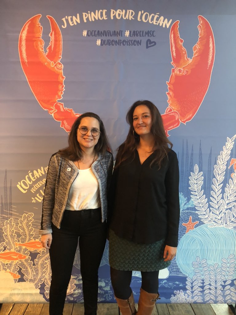 LPicourt's tweet photo. La Plateforme @ocean_climate en “pince pour l’Océan” 🦀🌊 parce qu’un #ocean en bonne santé c’est un #climat protégé ! #OceanforClimate #oceanvivant #LabelMSC https://t.co/CS0X0JG8sO