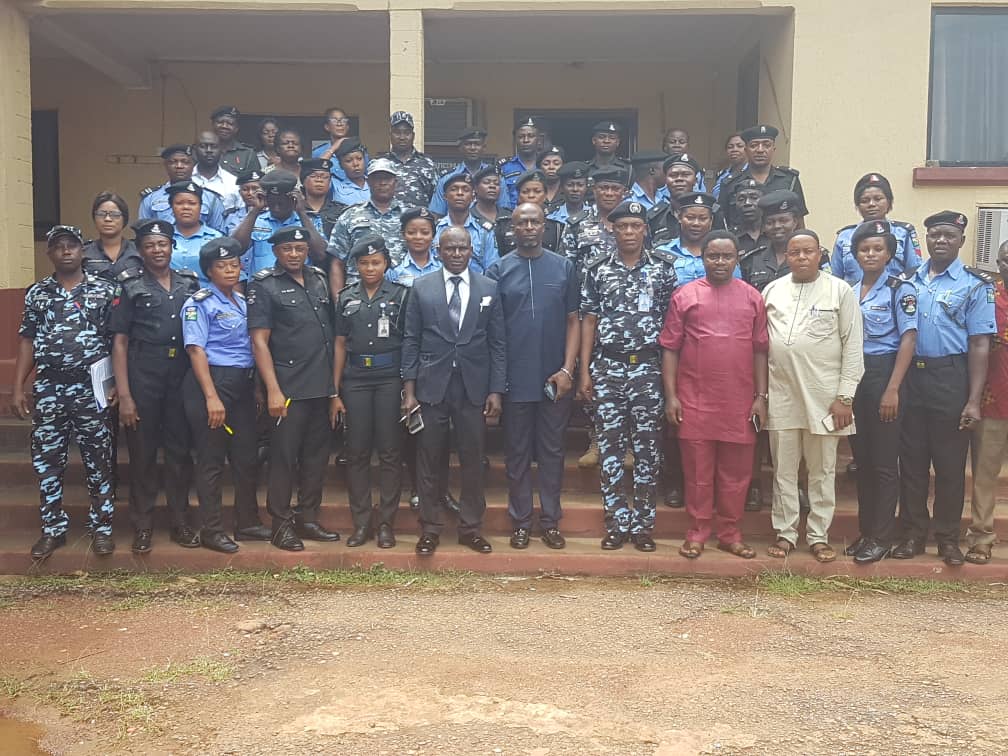 'Understand the position of the law &amp; discharge your duties in accordance with the law' - excerpt from the opening remark of the Enugu State's Commissioner of Police at the ongoing workshop on Administration of Criminal Justice Law (ACJL) with support from #NPP #NPPbetterpolicing