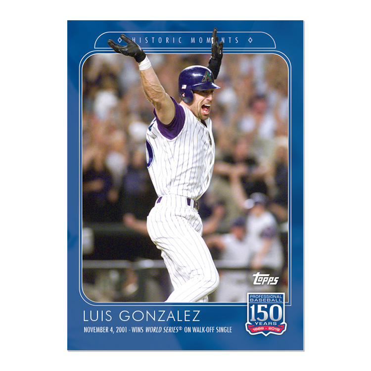CardboardStats's tweet image. New #150YearsofBaseball!

#97 Eddie Mathews, Milwaukee Braves - Artist Renditions
#98 Luis Gonzalez, Arizona Diamondbacks - Historic Moments
#99 Aaron Judge, New York Yankees - Records &amp;amp; Award Winners

Mathews artwork by @GraigKreindler