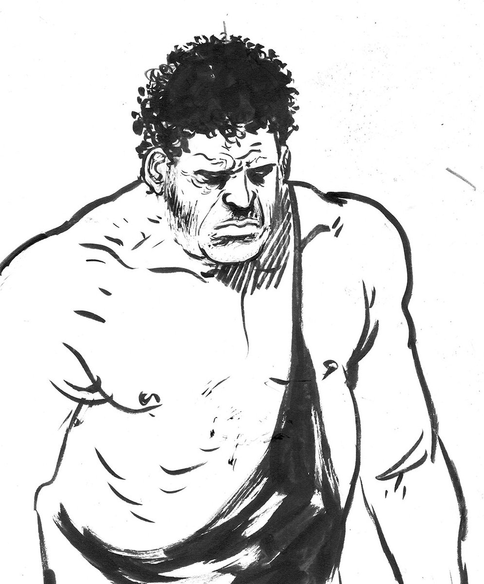 Andre the Giant! #inktoberday15 #wrestletober #inktober 