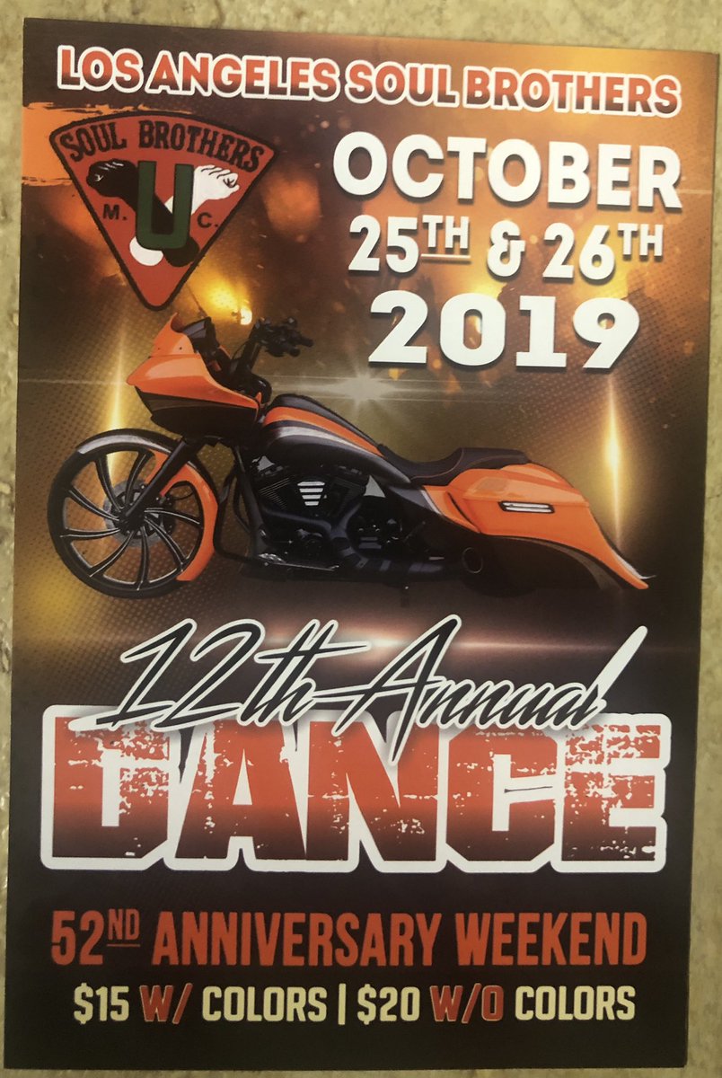 DoboyAD's tweet image. Come out next weekend #Soulbrothersannual #LAchapter #48Shit