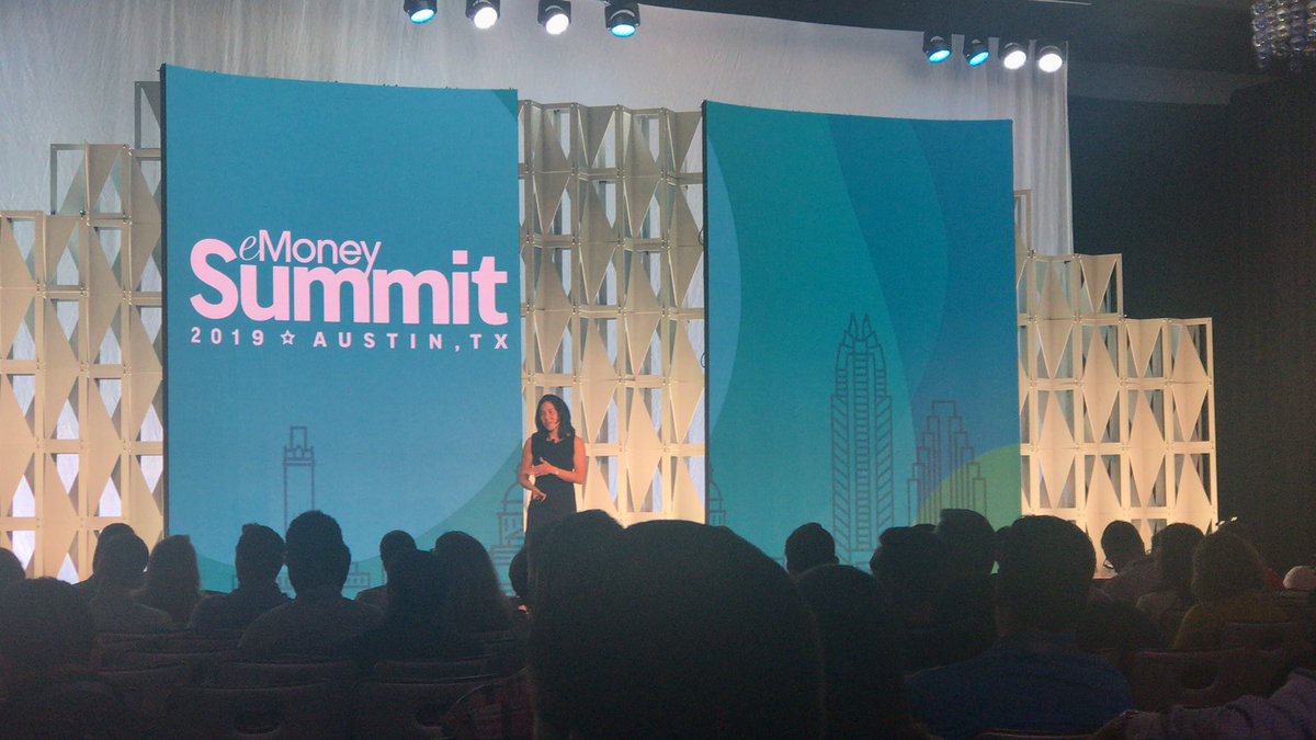 Excited to wrap day 2 of #emoneysummit19 with <a href="/angeladuckw/">Angela Duckworth</a> on #grit.  It’s a common denominator of high performers in any field.