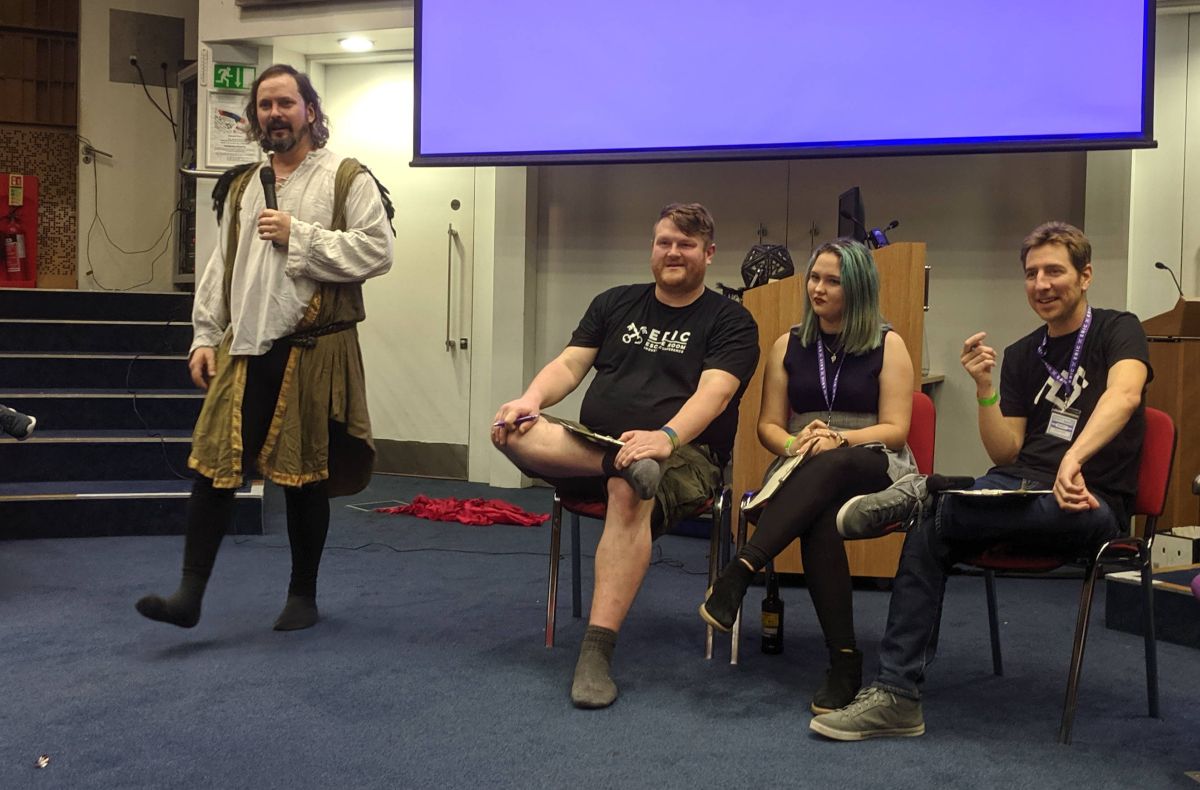 MrJohnSear's tweet photo. Amazing time at #eric2019. Incredible speakers, fantastic workshops, brilliant #EscapeRooms & wonderful attendees.
Enormous thanks to all the organisers and volunteers who contributed so much! Same again next year ;) https://t.co/fqVCa06HVi