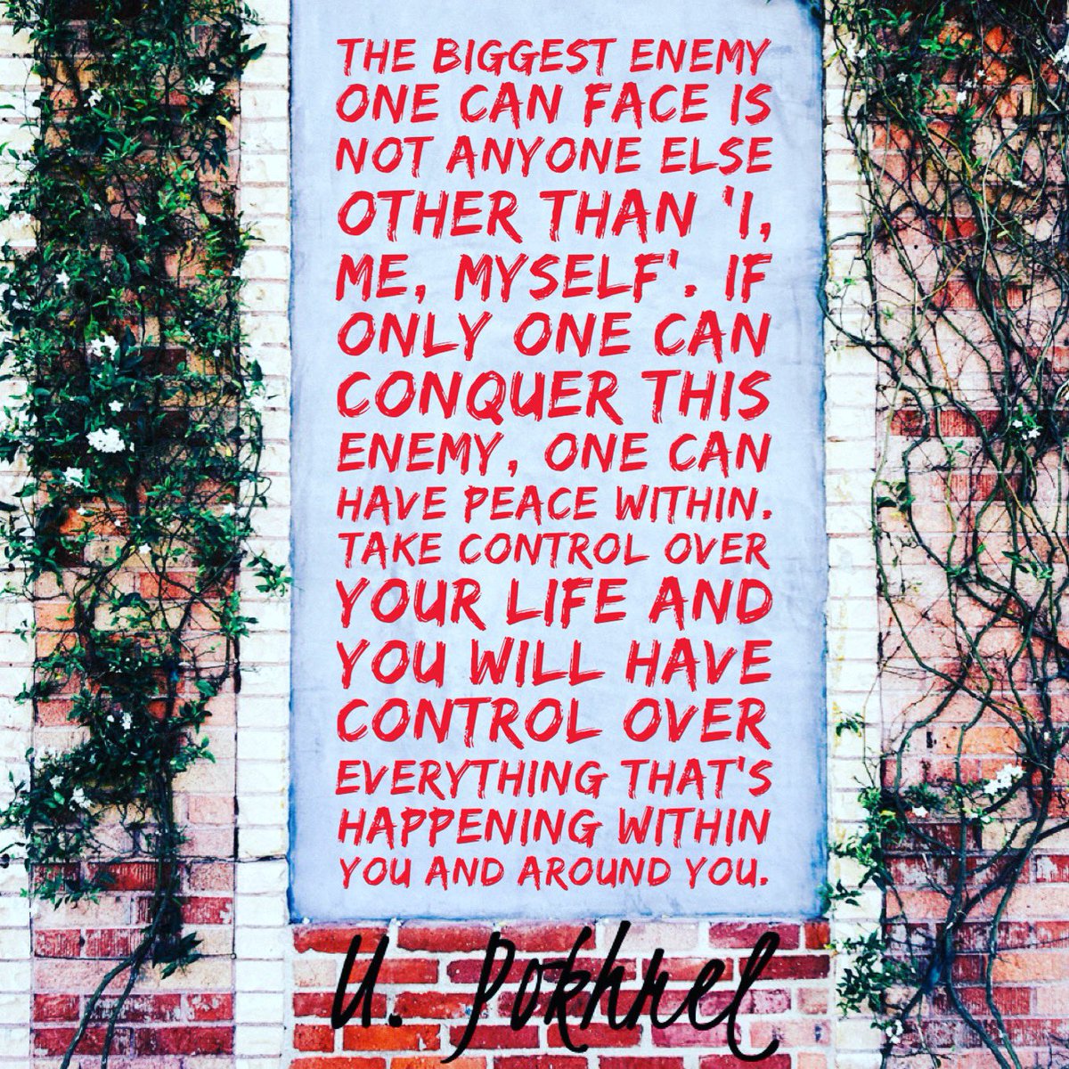 utshabpokhrel's tweet photo. Knowing your inner you is the gateway to know the outer world. Without truly knowing ourselves we will never be able to know others. #knowthyselves https://t.co/57422zz0jw