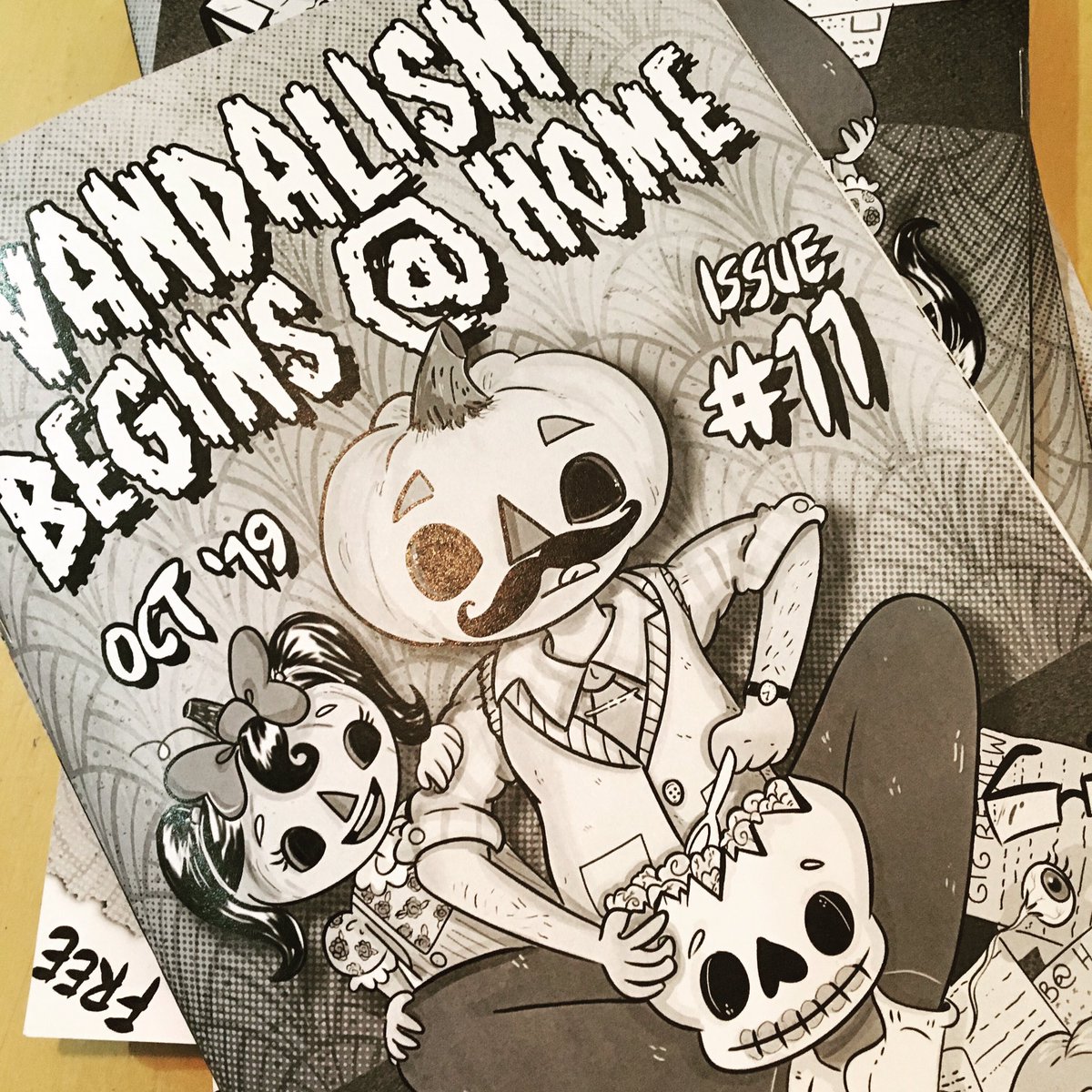 Lovely little interview in the wonderful @VBAHfanzine ... there is a mention of <a href="/OZRICSOFFICIAL/">Ozric Tentacles</a> so that has to be a reason to pick up a copy yeah??