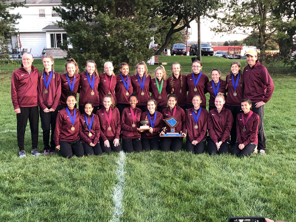 Girls BCIAA XC Champions!  Congrats girls!