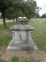 sbmaxeyhouse's tweet photo. Today we'd like to examine the gravestone of J.D. Crook. Gravestones like this one, in the shape of books. can be representative of a person’s good deeds and accomplishments, and symbolize the record keeping in the Book of Life. 
#TexasArcheologyMonth #MaxeyHouse #SBMH https://t.co/y3jrTlYL2O