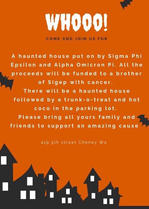 Hi guys! As most of you know, I’m the sweetheart of Sigma Phi Epsilon at EWU. We are doing two events to help raise money for one of our fellow brothers who has cancer. I will link a GoFundMe when it is available. Any help or sharing is greatly appreciated❤️ (ps come dunk me lol)