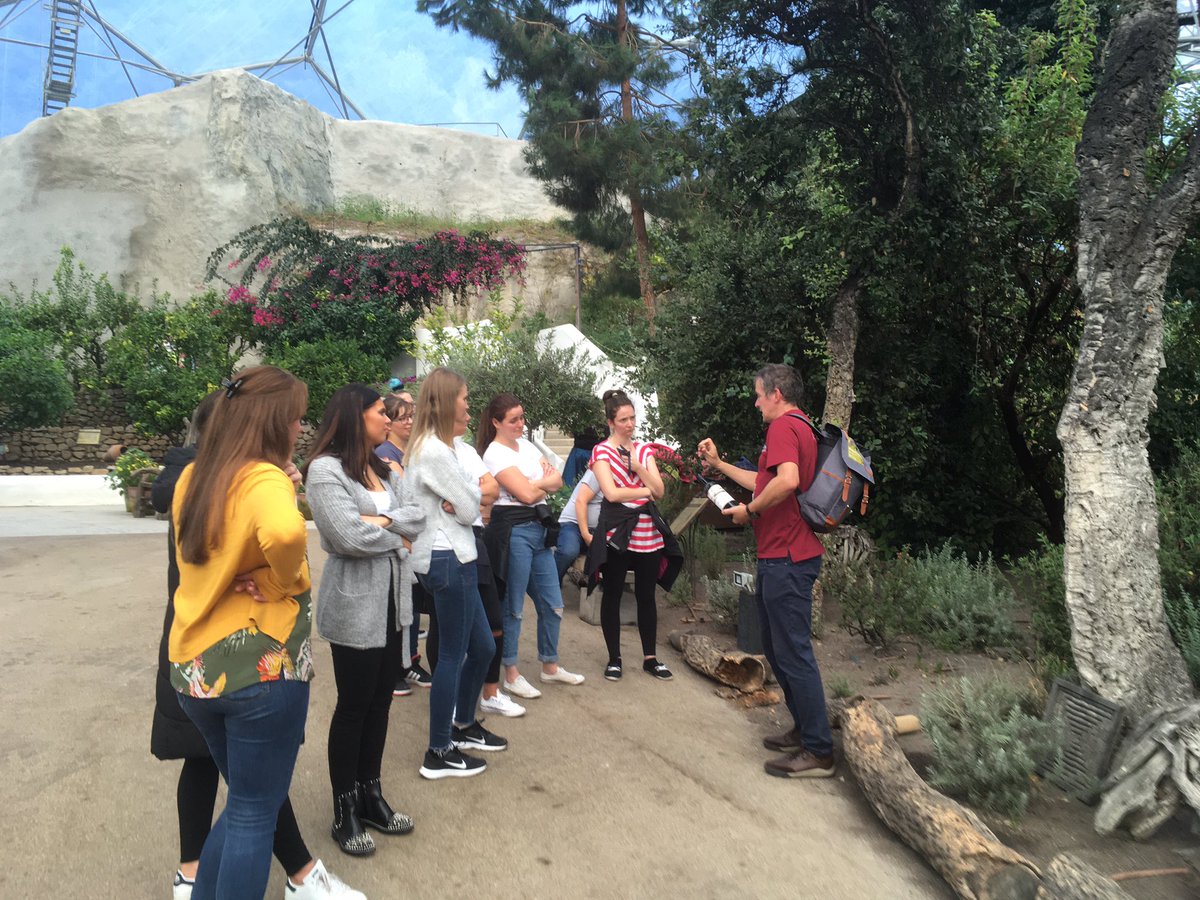 Dave Carlos, our Head of Communications, seems to be having fun at @edenproject  with the team from <a href="/childbase/">Childbase</a>. He’s educating them about sustainability in business. What a passionate bunch of people &amp; an inspiring place to be. We give 12 tickets to Eden with every certification