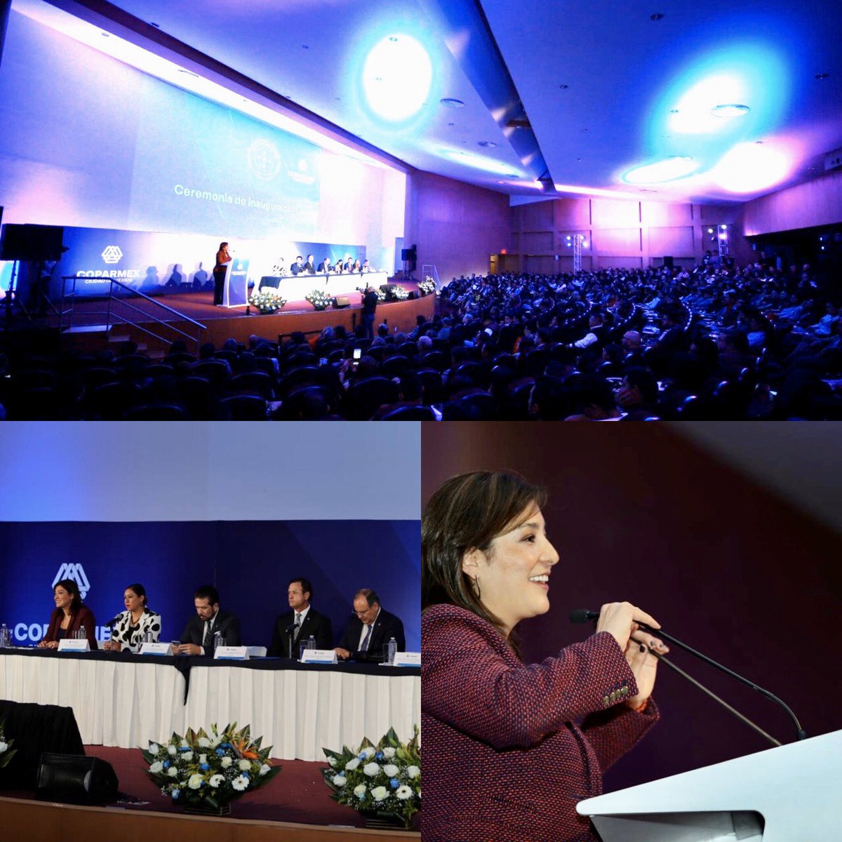 GGroxanaaguirre's tweet photo. Hoy en representación de nuestro Secretario @JoseLuisBeato @SedecoCDMX asistí a la Ceremonia Inaugural “Expo Negocios y Emprendimiento 2019” Un punto de encuentro para emprendedores y empresarios. #DesarrolloEconómico
¡Felicidades! #HaciendoEquipo  @Coparmex_CDMX @JPadillaZ https://t.co/PO4a2gfnuJ