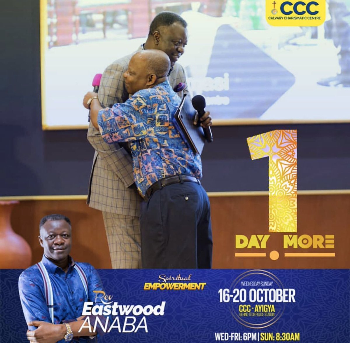 “My grace is sufficient for you, for My strength is made perfect in weakness”
2 Corinthians 12:9
#SpiritualEmpowerment
See you soon and God bless you