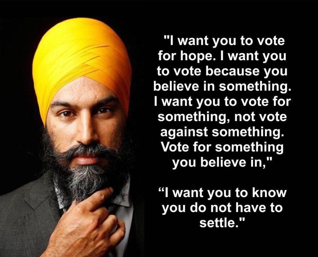 Vote for:

#pharmacare 
#affordablehousing
#dentalcare 
#Reconciliation 
#GreenNewDeal 
#publicservices
#publicinfrastructure 

Vote for a #betterCanada as @DonDavies,  @theJagmeetSingh and the @NDP are #InItForYou 

dondavies.org