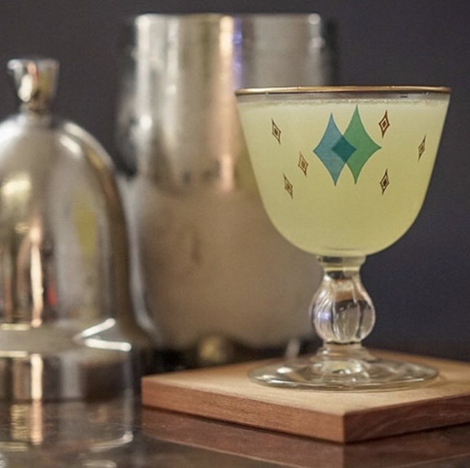 Today’s #Bittercube #drinkoftheday - Genepy Sour #SpiritsEnlivened ow.ly/uPG030p2nzW <a href="/heirloomliqueur/">Heirloom Liqueurs</a>