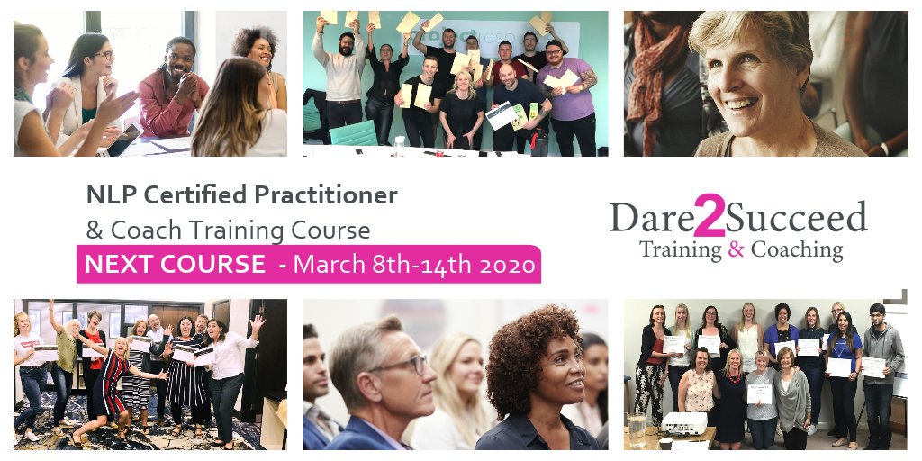 Dare2SucceedLtd's tweet image. #Solihullhour I&apos;ve released my first #NLPCourse dates for 2020
Places are limited so if you are interested &amp;amp; want to find out more visit bit.ly/NLPcourseSolih… today