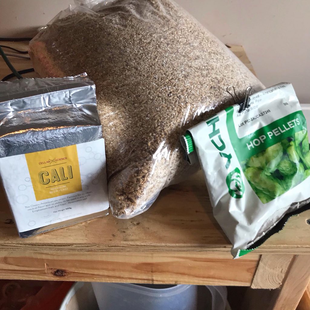 BHB_Belton's tweet photo. Today we are brewing a Blonde Ale and will be adding coffee after fermentation has completed. #CraftBeer #ADirtyBondeAle #ZZHops #Craftbeer #Vienna #2Row #Pils
Beer Name: A Dirty Blonde https://t.co/vDbNv3BIHi