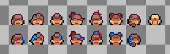 LastMedve's tweet photo. Cuties with some string
@pixelart #gamedev #aseprite https://t.co/Xmx43jwmpo