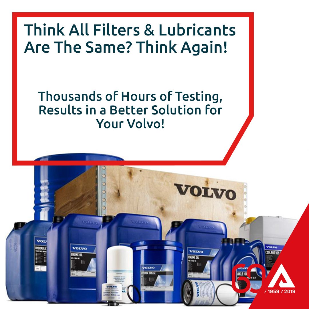 Think all filters & lubricants are the same? Think again! Check out why Volvo offers the best!
#VolvoCE_NA #OilandLubricants #heavymachinery