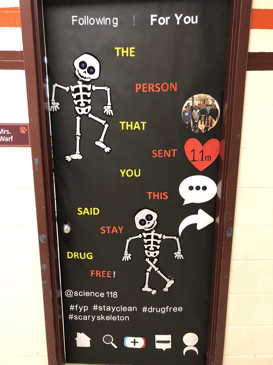teach2counselor's tweet photo. Sksksksksksk. We have our door finished! @WBMS5 @tiktok_us https://t.co/uw36Eu8iX9