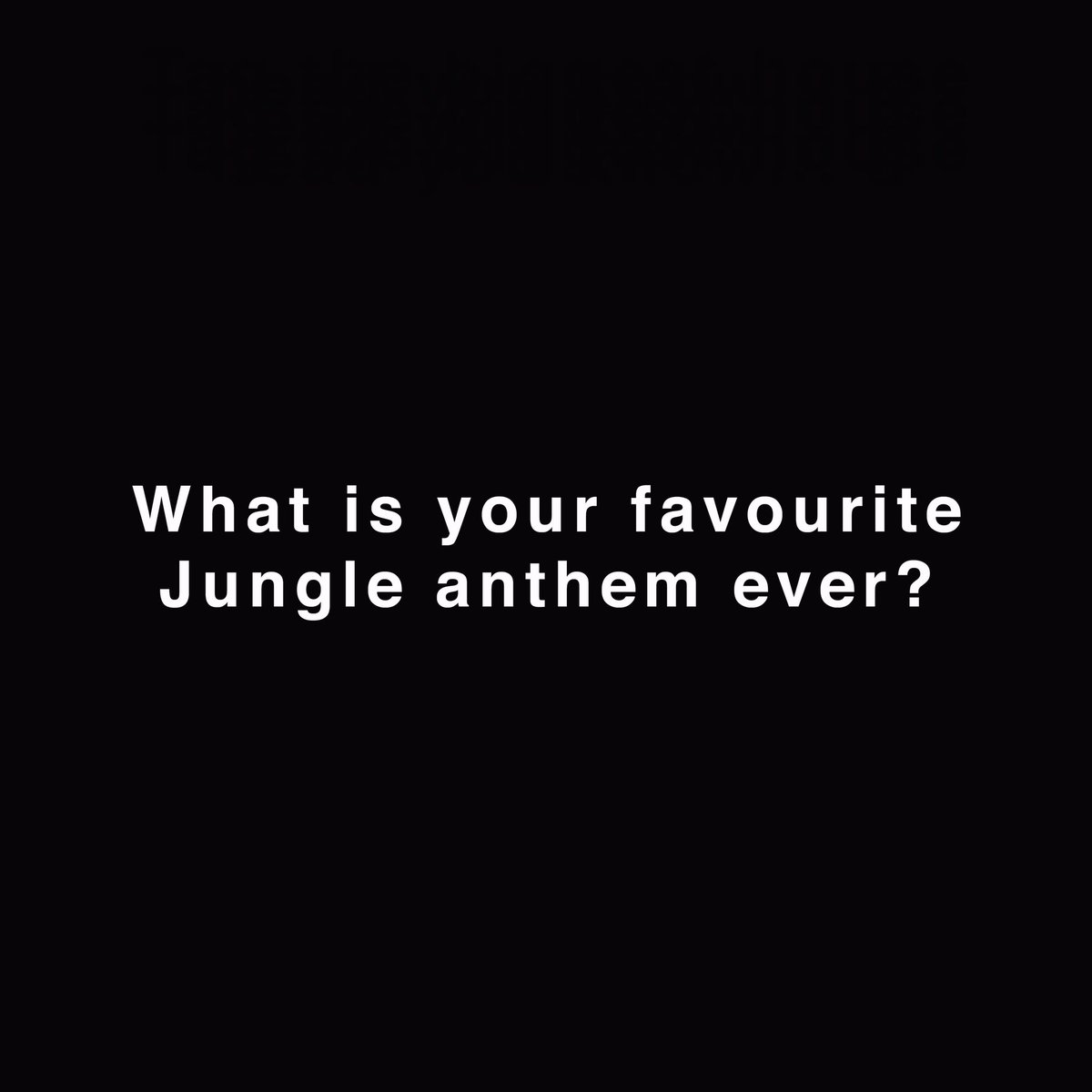 🤔

🎵 Welcome To The Jungle <a href="/Spotify/">Spotify</a> playlist 👉 smarturl.it/junglecakes

#JunglistMassive