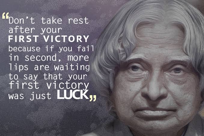Happy Birthday to our late President Dr APJ Abdul Kalam. 
