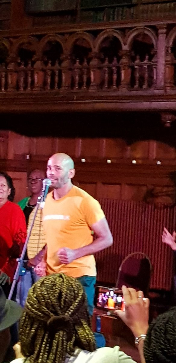 <a href="/Groundedmoves/">Grounded Movement</a> company of Recycled Youth dance event tonight in <a href="/MayorOfCroydon/">MJ</a> <a href="/CroydonBMEForum/">Croydon BME Forum</a>  A number of My Elders performing "National Treasures'