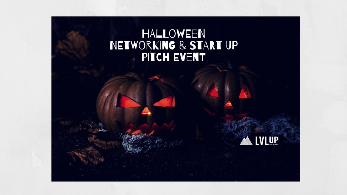 Lvlupvc's tweet photo. Join us for our Halloween Networking Event and Startup Pitch Competition, Thur Oct 24th @ Cross Campus DTLA. 

-FIND TICKETS HERE-  https://t.co/KL0WS4DWIw
Discount Code: LVLUP75

Interested in pitching? All startups receive $3k in credits courtesy of AWS https://t.co/paESA2DpeJ https://t.co/02JUNNVl5h
