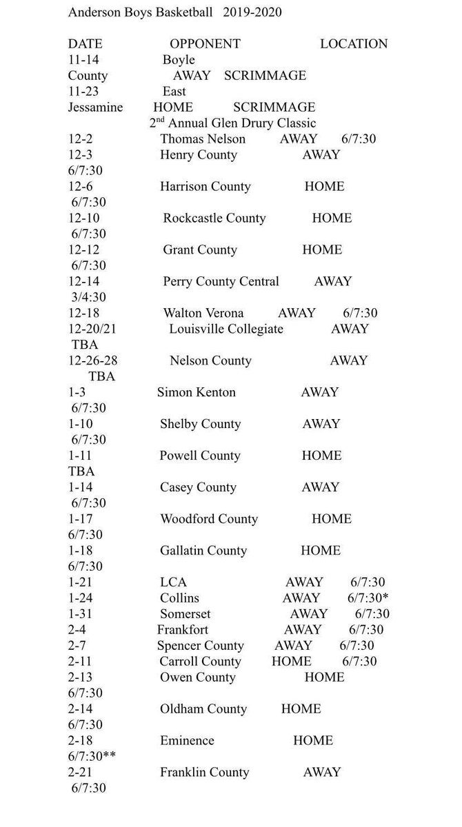 Achs_bball's tweet photo. 2019/20 basketball schedule #bearcats @ChrisLeach_AN https://t.co/78k0ZpQDnC