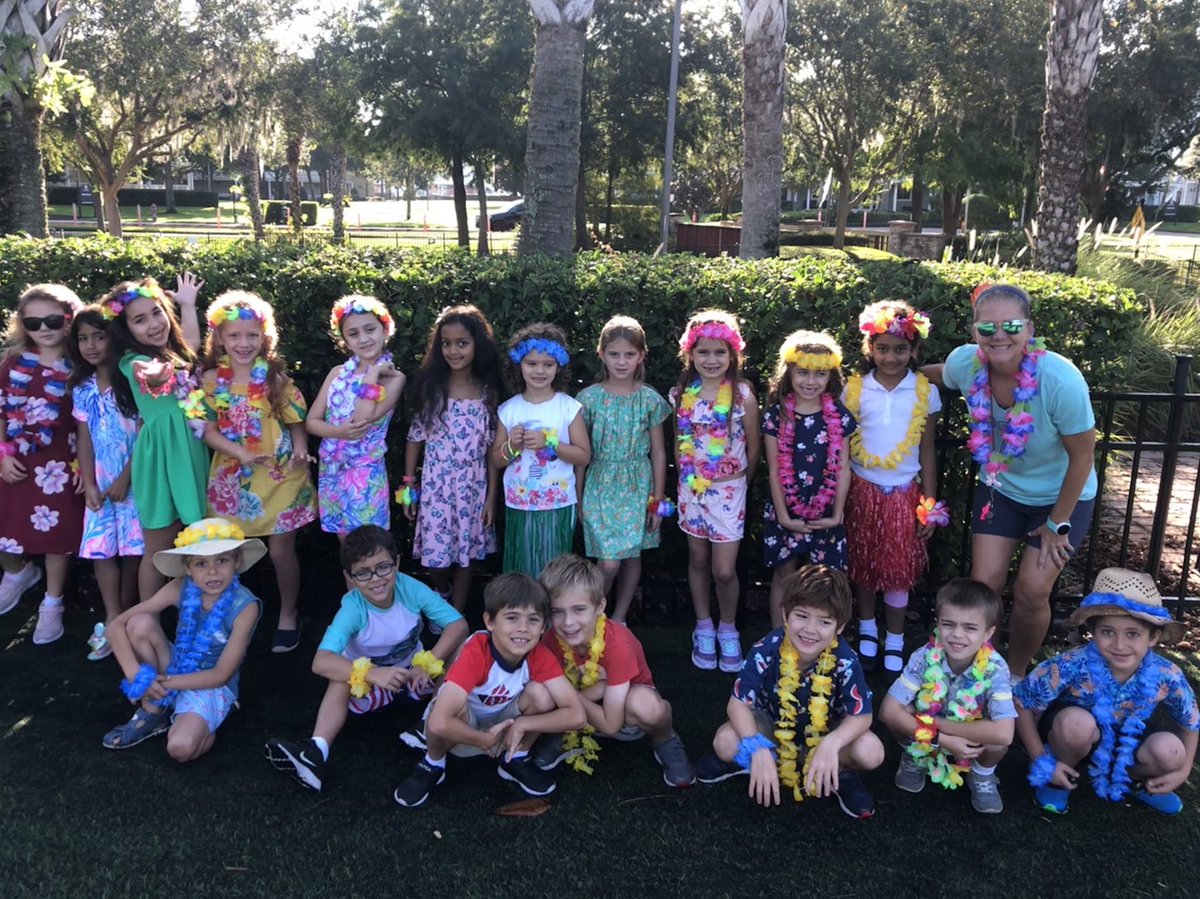 prep_pe's tweet photo. Spirit week continues with Tropical Tuesday! #firstgrade #physicaleducation #fallfun #beactive #bepositive #enjoylife @WPS_Lakers https://t.co/QBwfNbNUNw