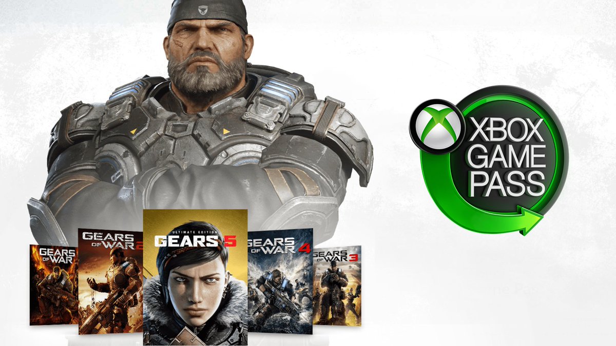 XboxBR's tweet photo. Jogue #Gears5 agora com #XboxGamePass Ultimate além de poder jogar toda saga de #GearsofWar que está no catálogo. 

Assine: https://t.co/ozyi3EI2DX https://t.co/IE15spDbOG