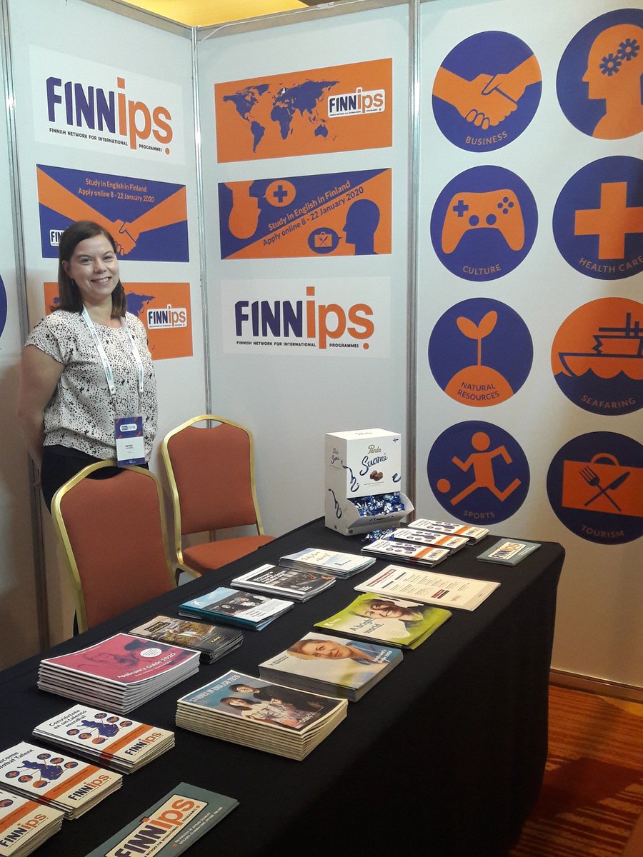 PPaloniemi's tweet photo. I was honoured to take part in the education fair EDUEXPO in Mexico City as representative of the FINNIPS network. Reputation of Finnish education is well known in Mexico &amp; we were able to tell more about our programmes to the potential future students. #finnips #lapinamk https://t.co/B9mwIoiO5B