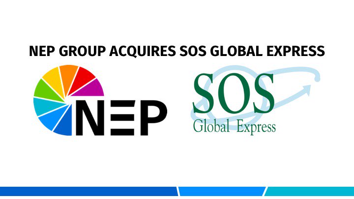 NEPGroupInc's tweet image. We are thrilled to announce that SOS Global Express is joining the NEP Worldwide Network.  Read more at: nepgroup.com/post/nep-group…