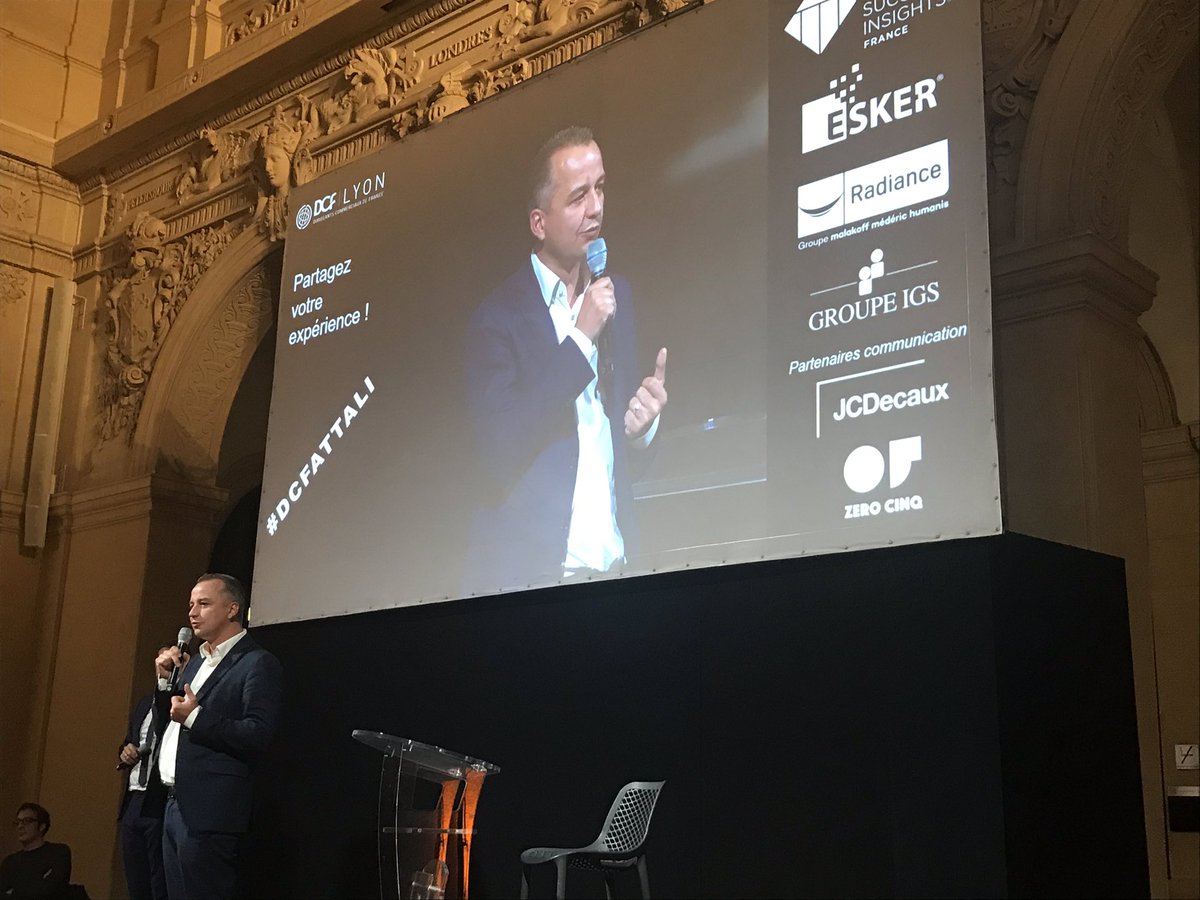 Esker place l’homme au cœur des échanges de données. La technologie n’est rien sans la définition de ses usages. <a href="/HoneggerThomas/">Thomas Honegger</a>  #dcfattali #IntelligenceArtificielle <a href="/DCFLYON/">DCF LYON</a>