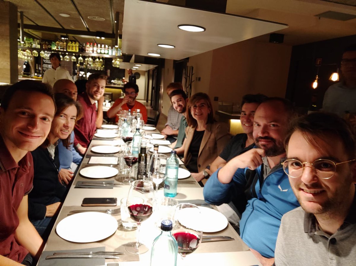 After a long day.. Enjoying the Spanish food 🥘😎