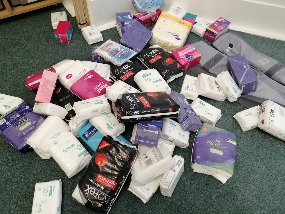 GhdYouthCouncil's tweet photo. Very busy evening sorting out all of the products for Project TOM! https://t.co/MgrnDcVjB8